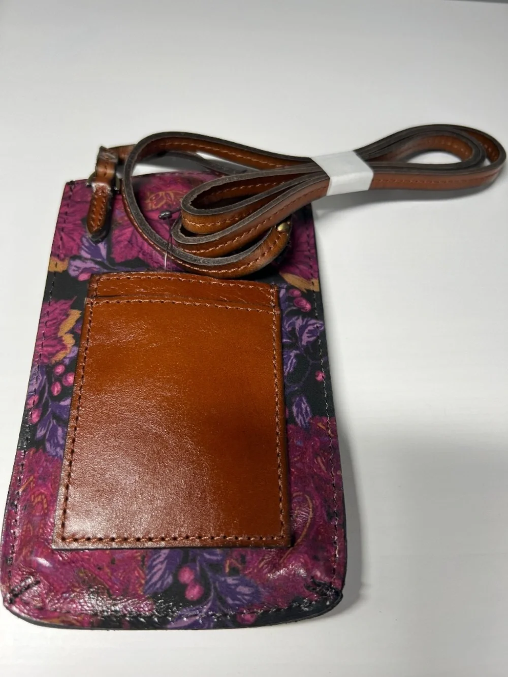 Patricia Nash Floral Paisley Cross Body Phone Case